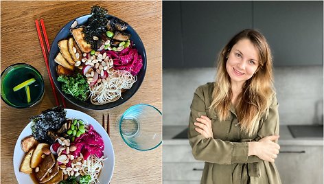 Laura Čekanavičienė neatsistebi atradimais virtuvėje, pradėjus maitintis veganiškai