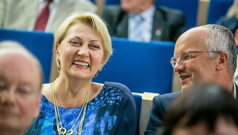 Rasa Budbergytė ir Juozas Olekas