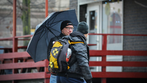 Lietus Vilniuje