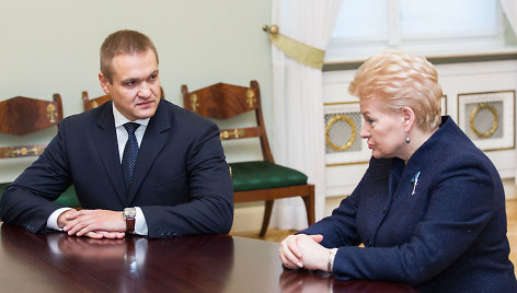 Eimutis Misiūnas ir Dalia Grybauskaitė