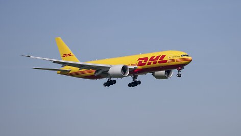 DHL lėktuvas / Jan Woitas / dpa/picture-alliance