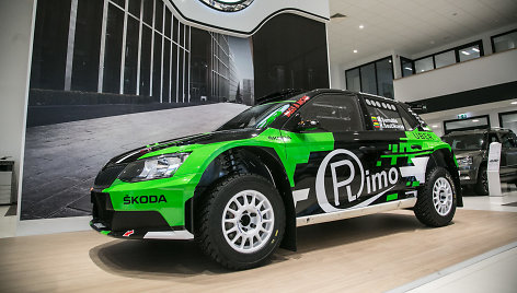 „Škoda Fabia R5“ ralio automobilio pristatymas