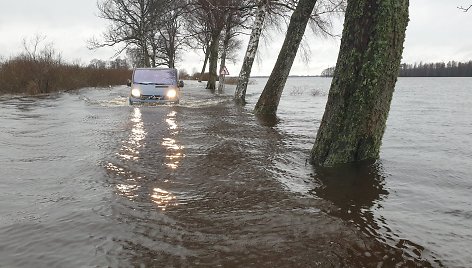 Gelbėjimo darbai Šilutės rajone, Kintų seniūnijoje