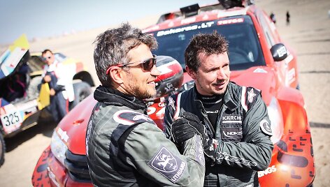 Antanas Juknevičius ir Darius Vaičiulis