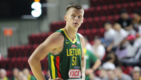 Paskutinis kontrolinis mačas: Lietuva &ndash; Čekija. Arnas Butkevičius