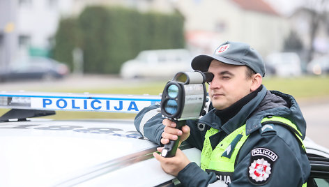 Policijos priemonė Kaune