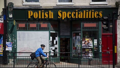 Imigrantai i&scaron; Lenkijos Didžiojoje Britanijoje