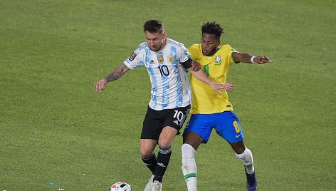 Lionelis Messi prieš Fredą
