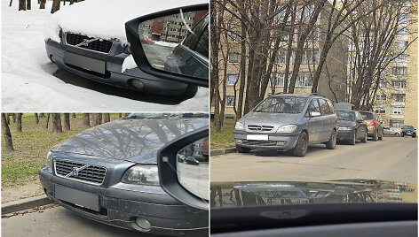 Daugiabučio Kaune gyventojas piktinasi kieme vietą užimančiais apleistais automobiliais