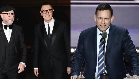 Domenico Dolce ir Stefano Gabbana, Peteris Thielas