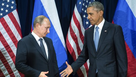 Vladimiras Putinas ir Barackas Obama