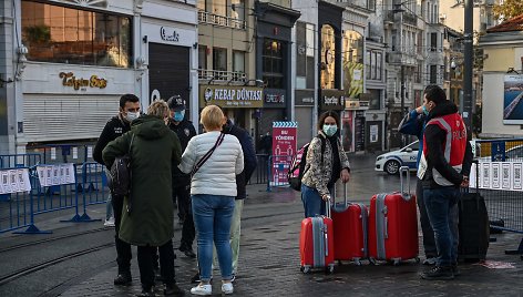 Gyvenimas Stambule sugriežtinus karantiną