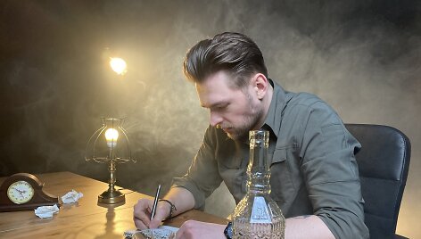 Jurijaus Veklenko klipo &bdquo;Apie Ją&ldquo; filmavimas