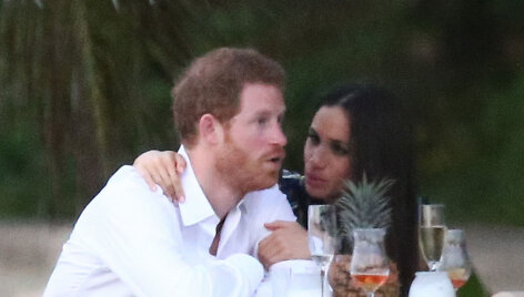Princas Harry ir Meghan Markle draugų vestuvėse Jamaikoje