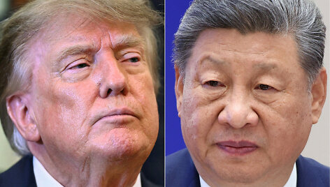 Donaldas Trumpas ir Xi Jinpingas