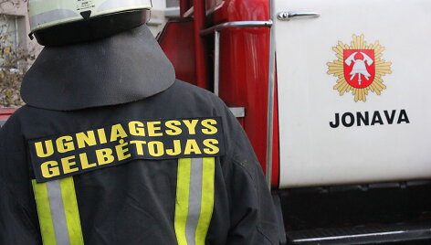 Jonavos ugniagesiai gelbėtojai