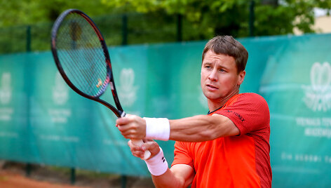 Tenisininkas Ričardas Berankis 