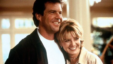 Dennisas Quaidas ir Natasha Richardson filme &bdquo;Spąstai tėvams&ldquo;