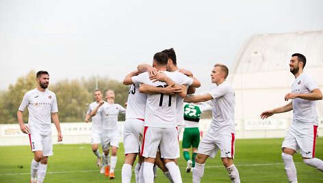 A lygos futbolo rungtynės: &bdquo;Sūduva&ldquo; - Vilniaus &bdquo;Žalgiris&ldquo; 