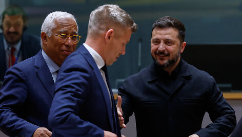Volodymyras Zelenskis, Peteris Magyaras, Antonio Costa