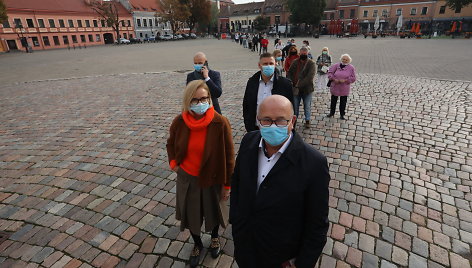 Visvaldas Matijošaitis balsavo LR Seimo rinkimuose