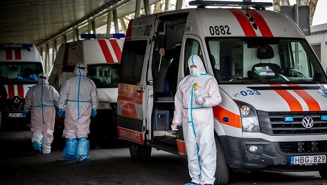 VUL Santaros klinikos. Kova su koronavirusu