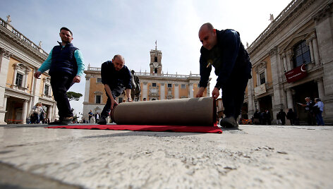Roma ruo&scaron;iasi priimti jubiliejinį ES vir&scaron;ūnių susitikimą