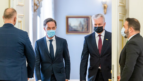 Gitanas Nausėda, Markas Rutte