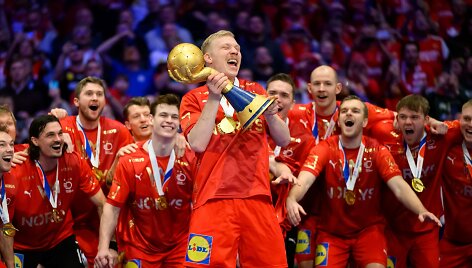 Danijos rankininkų triumfas
