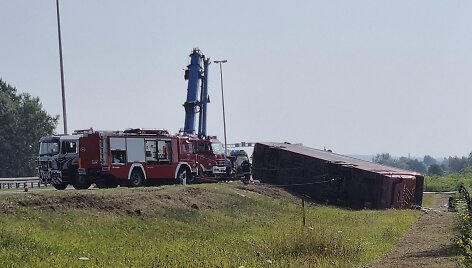 Autobuso avarija Kroatijoje