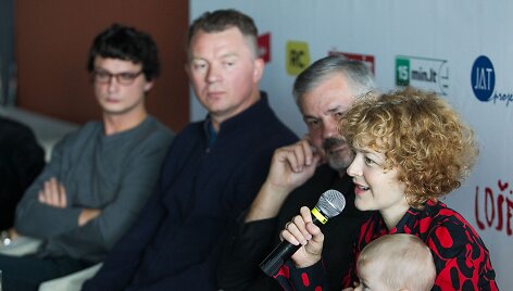 Filmo &bdquo;Lo&scaron;ėjas&ldquo; spaudos konferencija