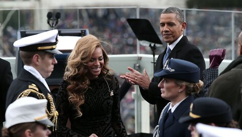 Beyonce ir Barackas Obama