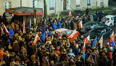 Protestas Lenkijoje