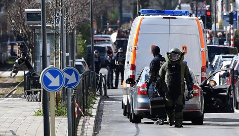 Policijos reidas Briuselyje