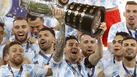 Lionelis Messi pagaliau laimėto „Copa America“ titulą su Argentinos rinktine.