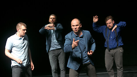 Martynas Nedzinskas, Mantas Vaitiekūnas, Audrius Bružas ir Kirilas Glu&scaron;ajevas