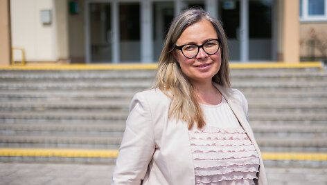 Leipalingio bendruomenės pirmininkė Žaneta Krivonienė
