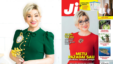 Jelena Tulčina ir žurnalo „Ji“ Nr. 2