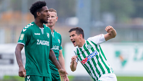 Vilniaus &bdquo;Žalgiris&ldquo; pasiekė pergalę Kaune. Andrija Kaludžerovičius