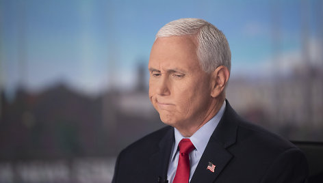 Buvęs JAV viceprezidentas Mike'as Pence'as