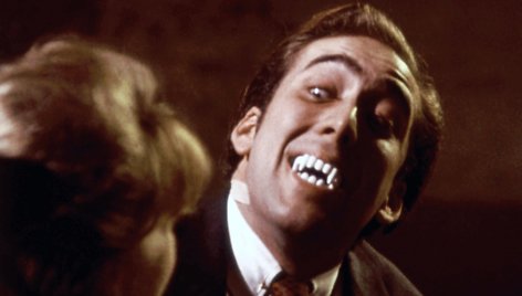 Nicolas Cage'as filme „Vampyro bučinys“