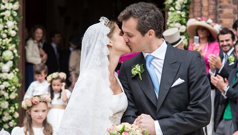 Belgijos princesės Alix de Ligne ir grafo Guillaume'o de Dampierre'o vestuvės