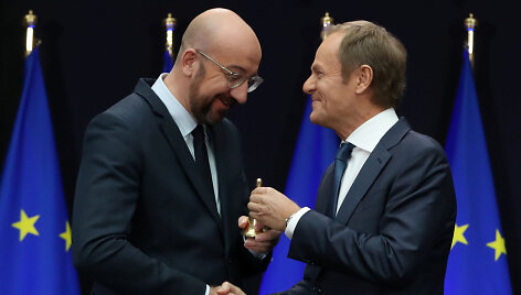 Charles'as Michelis ir Donaldas Tuskas