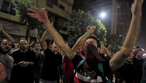 Egipte nuo antivyriausybinių protestų pradžios sulaikyti beveik 2 tūkst. žmonių