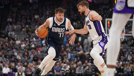 Luka Dončičius ir Domantas Sabonis