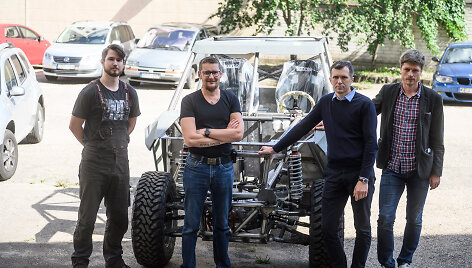 Bagio &bdquo;Krampus&ldquo; projekto komandos nariai