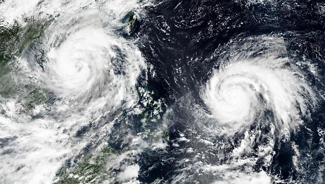 Prie Filipinų artėja taifūnas &bdquo;Haima&ldquo;