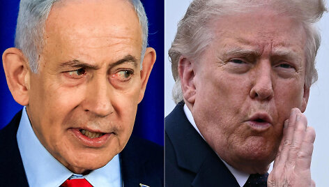 Benjaminas Netanyahu, Donaldas Trumpas