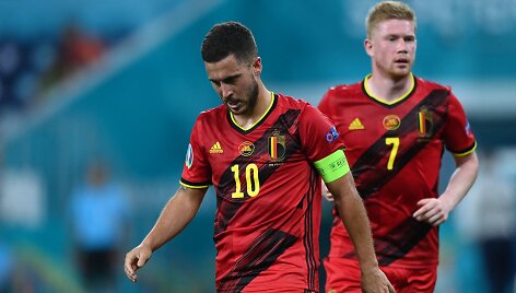 Edenas Hazardas ir Kevinas De Bruyne