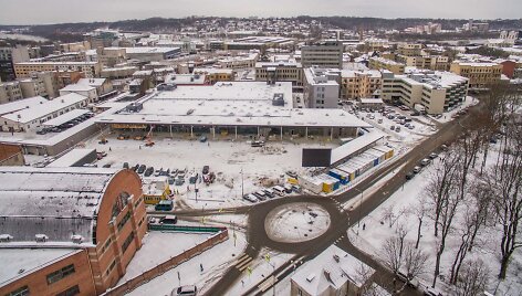 Autobusų stoties prieigose kauniečius pasitinka pokyčiai